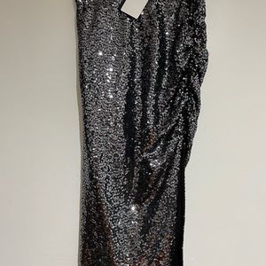 Chaser sequin skirt